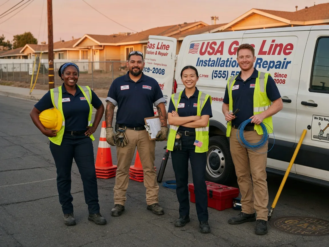 Gas Line Installation company in Descanso, CA